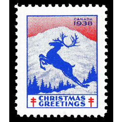 canada stamp christmas seals cs23 christmas seals 1938