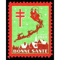 canada stamp christmas seals cs26 christmas seals 1939