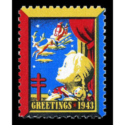 canada stamp christmas seals cs33 christmas seals 1943