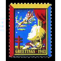 canada stamp christmas seals cs33 christmas seals 1943
