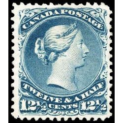 canada stamp 28 queen victoria 12 1868