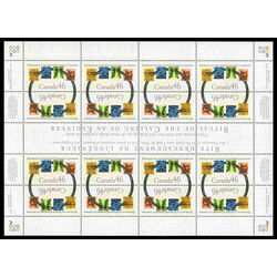 canada stamp 1848a engineering achievements 2000 M PANE