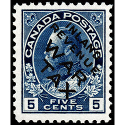 canada stamp mr war tax mr2bi war tax 5 1915