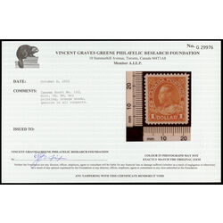 canada stamp 122 king george v 1 1925 M XFNH 022