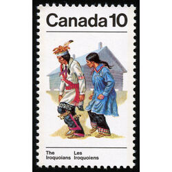 canada stamp 581i lf iroquoian couple 10 1976