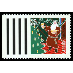 canada stamp 1342 father christmas great britain 35 1991
