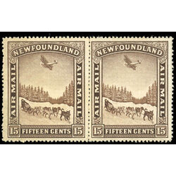 newfoundland stamp c9ii dog sled and airplane 1931 M VFNG 003