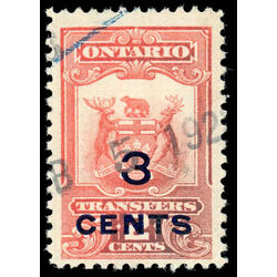 canada revenue stamp ost2 stock transfer tax stamps 1910