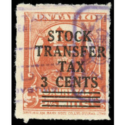 canada revenue stamp ost16 stock transfer tax stamps 1926