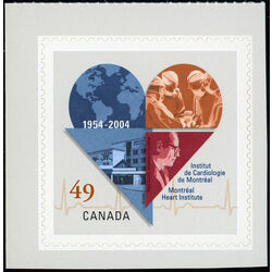 canada stamp 2056 montreal heart institute 49 2004