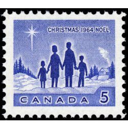 canada stamp 435piii star of bethlehem 5 1964