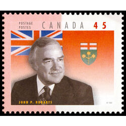 canada stamp 1709a john p robarts 1917 1982 ontario 45 1998