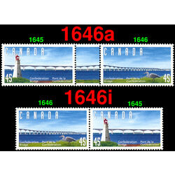 canada stamp 1646i confederation bridge 1997