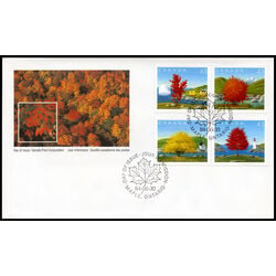 canada stamp 1524 canada day maple trees 1994 FDC