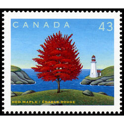 canada stamp 1524l red maple 43 1994
