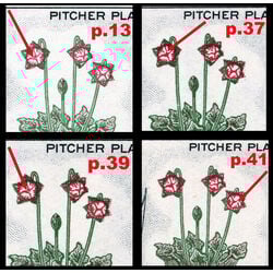 canada stamp 427i newfoundland pitcher plant 5 1966