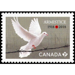 canada stamp 3130 dove and barbed wire 2018
