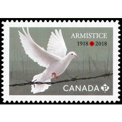 canada stamp 3131i dove and barbed wire 2018
