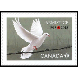 canada stamp 3131 dove and barbed wire 2018