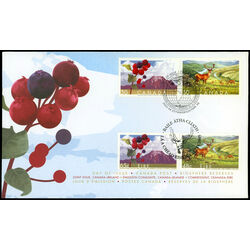 canada stamp 2106a biosphere reserves 2005 FDC JOINT