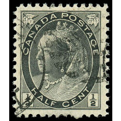 canada stamp 74ii queen victoria 1898