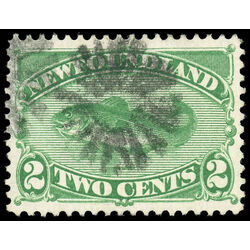 newfoundland stamp 46i codfish 2 1882 32ac6a5a 9891 4425 b0da e574f8356336 U VF 002
