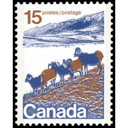 canada stamp 595viii mountain sheep 15 1976