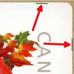 canada stamp cp computer vended postage kiosk cp10 maple leaf second issue 63 2013 M VFNH UR
