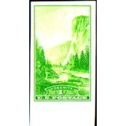 us stamp postage issues 756 yosemite no gum 1 1935