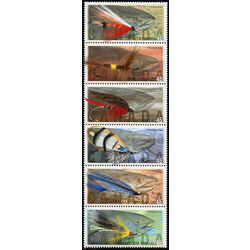 canada stamp 1720a fishing flies 1998