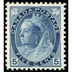 canada stamp 79b queen victoria 5 1899 M VF 011