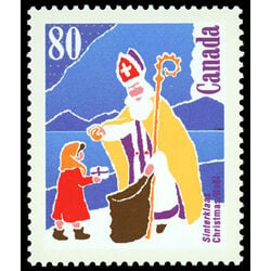 canada stamp 1341 sinterklaas holland 80 1991