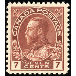 canada stamp 114iv king george v 7 1924