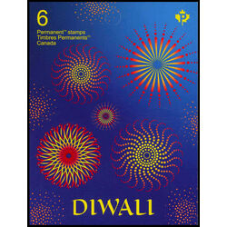 canada stamp 3354a diwali 2022