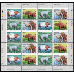 canada stamp 1532ai prehistoric life in canada 4 1994 M PANE
