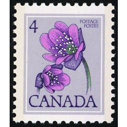 canada stamp 709 hepatica 4 1977