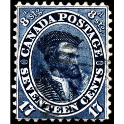 canada stamp 19 jacques cartier 17 1859 U F VF 048