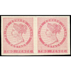 prince edward island stamp 5b queen victoria 1862