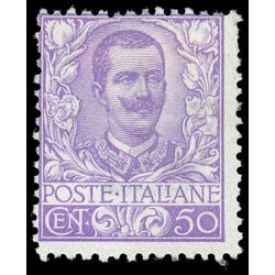 italy stamp 85 victor emmanuel iii 1901
