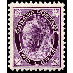 canada stamp 68 queen victoria 2 1897 M VFNH 015