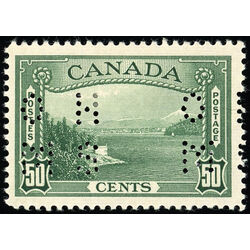 canada stamp o official o244 vancouver harbour 50 1938 M F VF 001