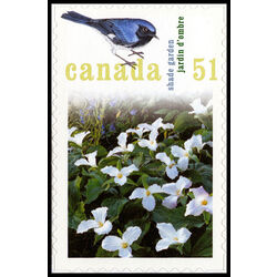 canada stamp 2145a shade garden black throated blue warbler 51 2006