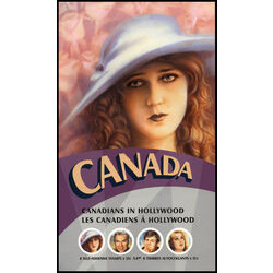 canada stamps canadians in hollywood 2006 4 booklets bk326 9