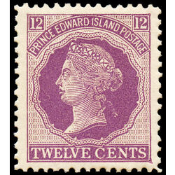 prince edward island stamp 16 queen victoria 12 1872