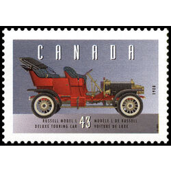 canada stamp 1490b russell model l touring car 1908 43 1993