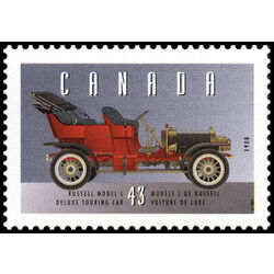 canada stamp 1490b russell model l touring car 1908 43 1993