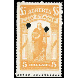 canada revenue stamp al26 law stamps justice standing 5 1907