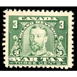 canada revenue stamp fwt9 george v war tax 3 1920