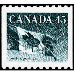 canada stamp 1396 flag 45 1995