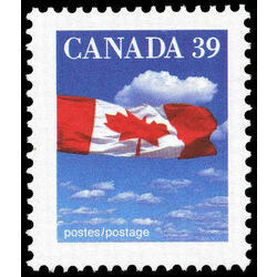 canada stamp 1166ii flag over clouds 39 1989